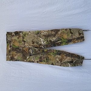 Boy's Camouflage pants, adjustable waist, drawstring ankles, sz 14